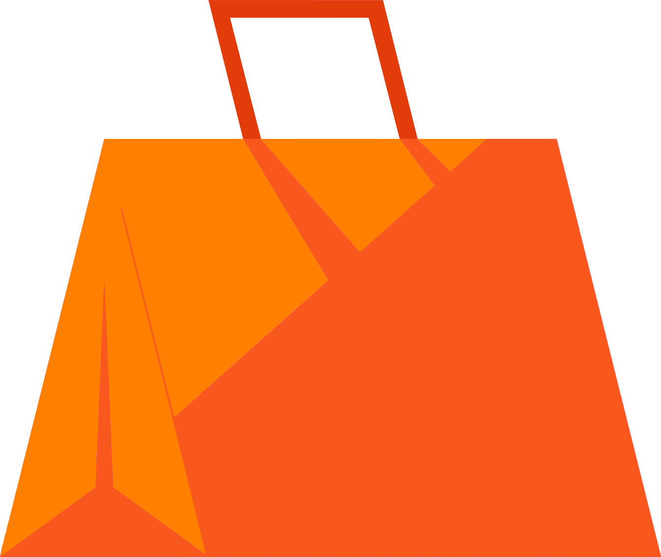 Shopping Bag for 'The Quick Brown Fox' shopping website